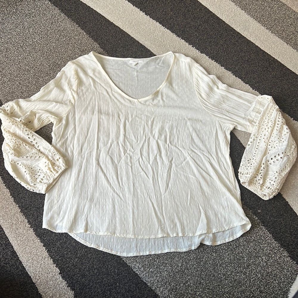 Maurices ivory long sleeve Womens 0